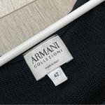 Armani Collezioni Tank Top stretchy fitted womens Black (size 42) chic office Photo 1