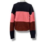 ALC Frank A.L.C. Women’s Size M L Italian Alpaca + Wool Colorblock Pullover Sweater Photo 8