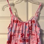 Peace Love Print Lingerie Nightgown Junior’s Medium Photo 1