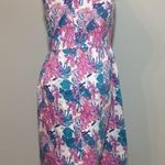 Vineyard Vines Ocean Life Strapless Shift Dress Photo 3