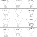 🆕Aries Zodiac Astrology Pendant Necklace Silver Photo 2
