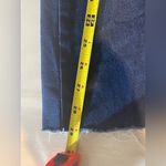 Bamboo  Women’s Bootcut Jeans Size 13 Dark Wash Embroidered Pockets Raw He Photo 4