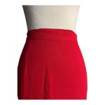 Alberto Makali  Red Vintage Pencil Dress Skirt Size 2 Photo 7