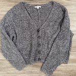 American Eagle  cropped button sweater  Photo 0