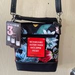The Mountain _Stone’s floral leather crossover w/ rechargeable battery pack i… Photo 1