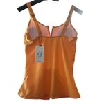 Yellow‎ swim tank top Orange Size M Photo 2