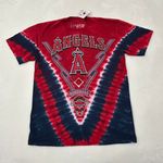 Liquid blue Vintage  Los Angeles LA Angels Anaheim Baseball Tie Dye T-Shirt size M Photo 0