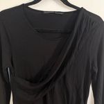 All Saints Women's Elegant Black Long Sleeve Dress 100% Viscose NWT Photo 1