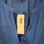 Old Navy  Pintuck Ruffle-Sleeve Swing Top Blouse in The Cerulean Life Blue Sz XXL Photo 5