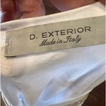 D. Exterior white vneck beaded and gold lurex tank NWOT retail $170 Italy‎ Photo 8