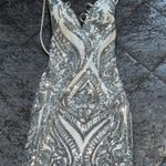 Windsor White & Silver Dress Photo 2