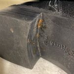 Gentle Souls Leighton Black Leather Moto Boots Ankle Zip Up 7.5 Photo 9