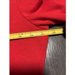 Pink Coconut Boutique Pink Victoria Secret Pullover‎ Womens Med Red 1/4 Zip Sweater Sweatshirt Dog Y2K Photo 4