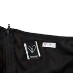 Windsor Black Lined One Shoulder Bodycon Mini Dress Women's Size Large | 75-9 Photo 2