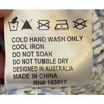 Princess Polly Elza Blue Floral One-Shoulder Smocked Ruffle Mini Dress Size 4 Photo 9