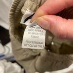 Vintage 80’s tan linen luxury shorts elastic waist beachy breezy coastal Size M Photo 8