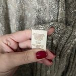 Free People Beached Shell Tan Open Front Cardigan Sweater Wool Blend Photo 9