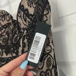 Lulus  Love Myself Black Lace Bustier Midi Dress Photo 6