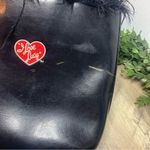Black I Love Lucy Mini Bag Purse Collectible TV Show Feathers Photo 4