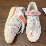 Adidas ' White Sneakers with Colorful Floral Design Photo 5