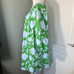 Kate Spade New York Floral Dress Green and Baby blue Cotton XXL Photo 3