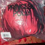 Princess Polly Gorgeous Silky Burgundy Bubble Skirt Brand New Skirt Only Photo 6