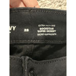 Old Navy Jeans Women's Size 28 Mid-Rise Rockstar Super Skinny Black Stretch NWT Photo 6