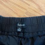 Madewell  Black Embroidered Cotton Modal Pull On Shorts Size‎ S Photo 2