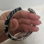 Cookie Lee  Enamel and rhinestone spring cuff bracelet Photo 2