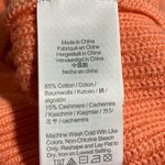 J.Crew  Halter Sweater Tank Top Cashmere Blend Ribbed Orange XL NWT Photo 5