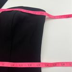 Liv Foster Asymmetric Twill Minidress black sz 2 LBD Photo 5