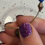 ALEX AND ANI  Beaded Blue and Gold Bracelet Photo 0