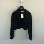 Dippin' Daisy's Dippin’ Daisy’s Georgia Long Sleeve Loose‎ Crop Top Photo 1