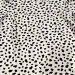 MELLODAY  Polka Dot Cream Blouse Women’s Small Photo 1