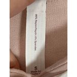 Adore Me Women's Long Sleeve Drawstring Pullover Hooded Sweatshirt Pink Small Photo 5