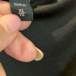 EXPRESS black ruffle Layered Midi Dress flutter sleeve Photo 8