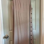 Teddi Women's Petite M Vintage 90s Houndstooth Jumper Square Neck Sheath Dress Tan Size undefined Photo 0