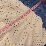 Grace Karin  Beige Eyelet Midi Dress Sleeveless Scoop Neck Casual Summer Large Photo 9