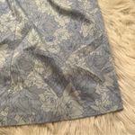 Apostrophe Sateen A-Line Skirt Blue Fog Floral Photo 10