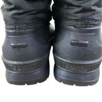 Sorel Snow Angel Winter Boots Sz 9 Black Felted Liner Waterproof Made In Canada Photo 9