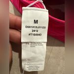 Cupshe  Women's Pink Ribbed Bikini top Size M Photo 3