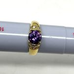 Sterling Silver Looks like 14K! , gold overlay ring 💜 Photo 10