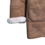 Mill Valley Sheepskin & Leather Co. Tan Suede Shearling Jacket Penny Lane 6 Photo 2