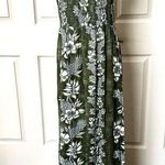 Faith long green seashell trim Hawaiian dress Size M Photo 0