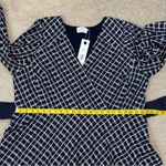 Tanya Taylor  Nicola Belted Check Print Dress Blue 20 Photo 8