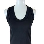 Raw Earth Wild Sky Black Tank Maxi Dress M Organic Cotton Minimal Handmade Size M Photo 1