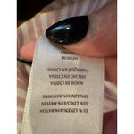 Rails Shirt Women Medium Pink White Charli Bordeaux Stripe Linen Button Down Photo 10