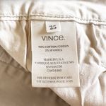 Vince Light Tan Lace Up Front Skinny Jeans Photo 9