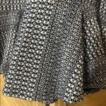 Banana Republic Dark Blue and White Textured Skirt Photo 2