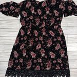 LA Hearts Halter Floral Strapless Lace Dress Womens Sundress Photo 0